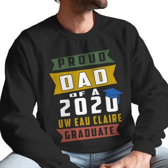 Proud Dad Of A 2020 Uw Eau Claire University Of Washington Graduate Men Sweatshirt | Favorety CA