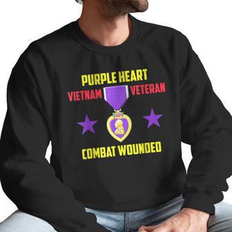 Purple Heart Vietnam Veteran Men Sweatshirt | Favorety AU