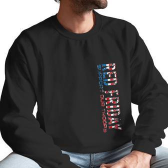 Red Friday Support Our Troops For Veterans Men Sweatshirt | Favorety AU