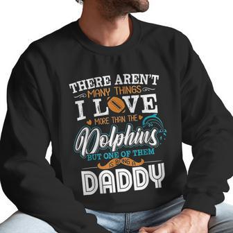 Retro Miami Dolphin Vintage Gift Fathers Men Sweatshirt | Favorety CA