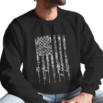 Rifle American Flag Pro Men Sweatshirt | Favorety DE