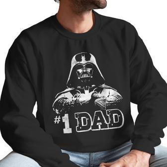 Star Wars Vader 1 Dad Vintage Fathers Day Graphic T-Shirt Men Sweatshirt | Favorety CA