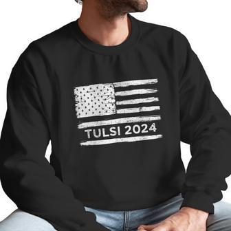 Tulsi Gabbard 2024 American Flag Men Sweatshirt | Favorety UK