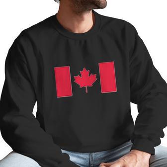 Ugp Campus Apparel Canadian Pride Canadian Providence Flags Men Sweatshirt | Favorety AU