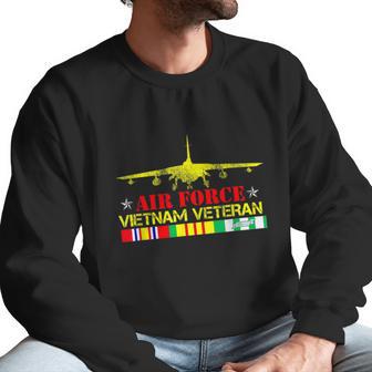 Us Air Force Vietnam Veteran Usaf Veteran B52 Vietnam War Graphic Design Printed Casual Daily Basic Men Sweatshirt | Favorety