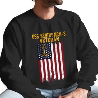 Uss Sentry Mcmgift3 Mine Countermeasures Ship Veterans Day Meaningful Gift Men Sweatshirt | Favorety UK