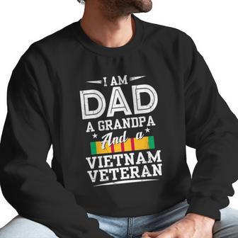 Veterans Day Grandpa Dad Vietnam Veteran Fathers Day Gift Men Sweatshirt | Favorety DE