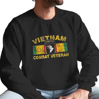 Vietnam Combat Veteran Men Sweatshirt | Favorety