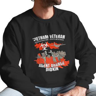 Vietnam Veteran Agent Orange Men Sweatshirt | Favorety