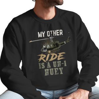 Vietnam Veteran - Gift For Biker - Helicopter Pilot Men Sweatshirt | Favorety