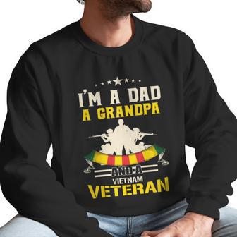 Vintage Dad Grandpa Vietnam Veteran Veteran Day Us Army Graphic Design Printed Casual Daily Basic Men Sweatshirt | Favorety AU