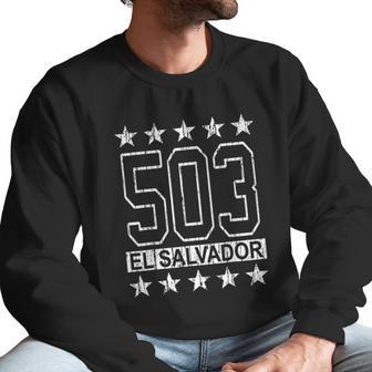 Vintage El Salvador Flag 503 Jersey Men Sweatshirt | Favorety UK