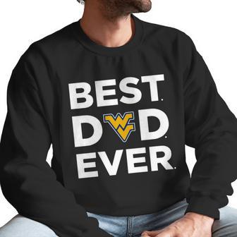 West Virginia Mountaineers_Best Dad Ever Men Sweatshirt | Favorety AU