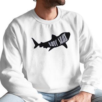 Daddy Shark Culture Men Sweatshirt | Favorety