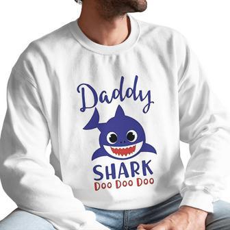 Daddy Shark Doo Doo Men Sweatshirt | Favorety AU