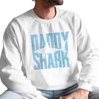 Daddy Shark Gift From Son Men Sweatshirt | Favorety CA