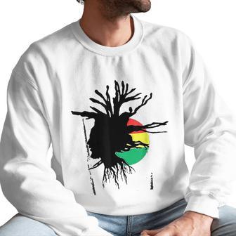 Dreads Ethiopian Flag Men Sweatshirt | Favorety DE