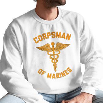 Fmf Corpsman 8404 Back Design Navy Veteran Men Sweatshirt | Favorety UK