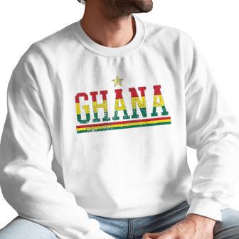 Ghana Country Flag Ghanaian Pride Men Sweatshirt | Favorety CA