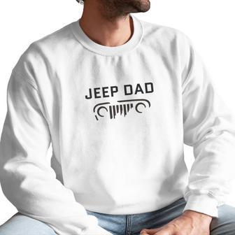 Mens Jeep Dad Cool Grunge Grille Men Sweatshirt | Favorety AU