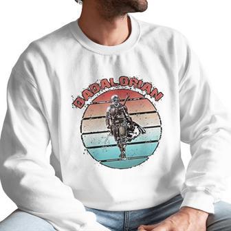 The Mandalorian Dadalorian Unique Gift Men Sweatshirt | Favorety