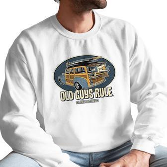 Old Guys Rule Stacked And Stoked Men Sweatshirt | Favorety CA