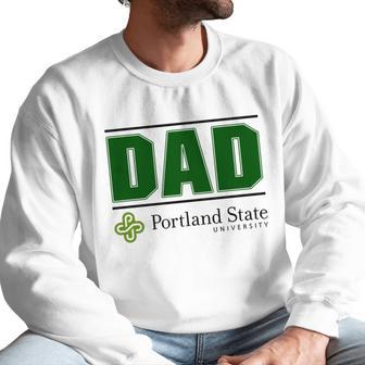 Portland State University Proud Dad Parents Day 2020 Men Sweatshirt | Favorety DE