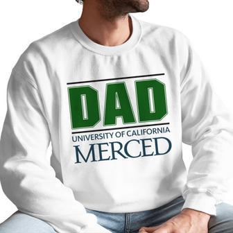 University Of California Merced Proud Dad Parents Day 2020 Men Sweatshirt | Favorety UK