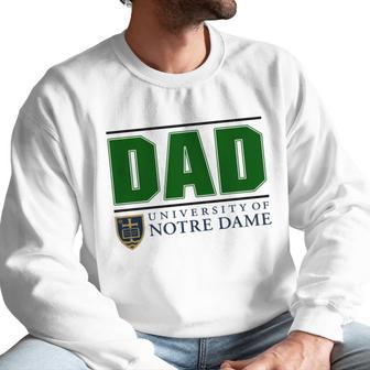 University Of Notre Dame Proud Dad Parents Day 2020 Men Sweatshirt | Favorety