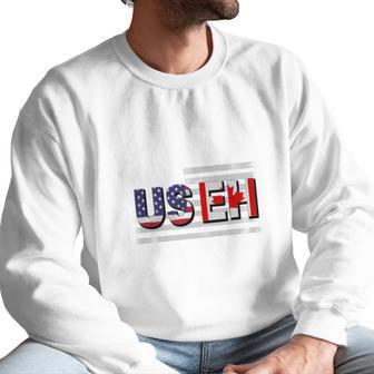 Useh American Canada Flag Maple Leaf July 4Th Shirt Men Sweatshirt | Favorety UK