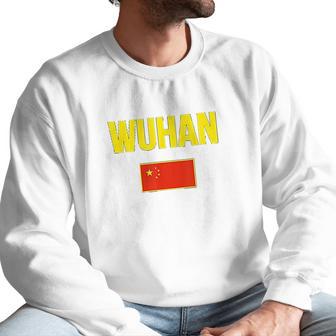 Wuhan Chinese Flag China Souvenir Men Sweatshirt | Favorety AU