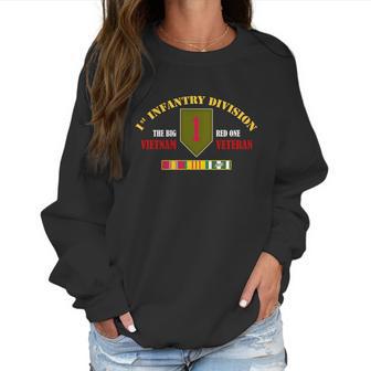 1St Infantry Division Vietnam Veteran The Big Red One Gift Men Women T-Shirt Graphic Print Casual Unisex Tee Women Sweatshirt | Favorety DE