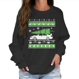 2X Low Toyota Corolla Ae92 Christmas Car Tree Ugly Sweater Women Sweatshirt | Favorety