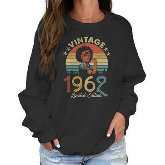 60 Years Old Vintage 1962 Made In 1962 60Th Birthday Women Women Sweatshirt | Favorety CA