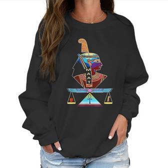 Ancient Egyptian Goddess Maat Women Sweatshirt | Favorety UK