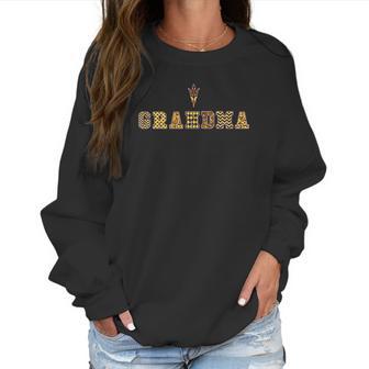 Arizona State Sun Devils Patterned Grandma Women Sweatshirt | Favorety CA