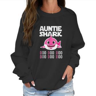 Auntie Shark Doo Doo Doo Baby Shark Women Sweatshirt | Favorety UK