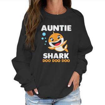 Baby Shark Auntie Shark Doo Doo Doo Women Sweatshirt | Favorety DE