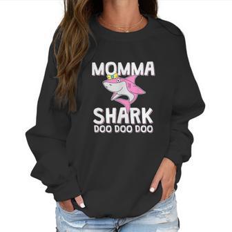 Baby Shark Momma Shark Doo Doo Doo Women Sweatshirt | Favorety UK