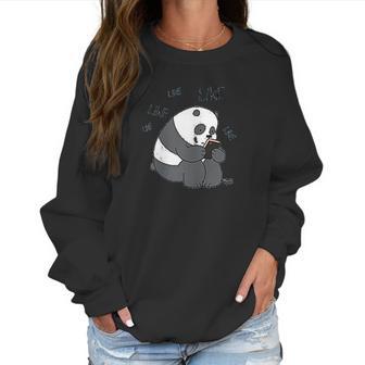 We Bare Bears Panda Like Like Like Women Sweatshirt | Favorety DE