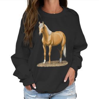 Beautiful Palomino Quarter Horse T Women Sweatshirt | Favorety UK