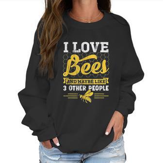 Beekeeper Gift Idea Honey Bee Keeping Farm Gift Women Sweatshirt | Favorety CA