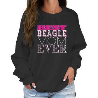 Best Beagle Mom Ever Beagle Dog Women Sweatshirt | Favorety AU