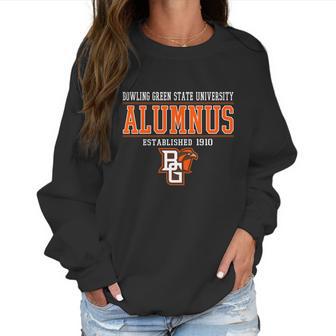 Bowling Green State Alumnus Alumnus Established 1910 Women Sweatshirt | Favorety