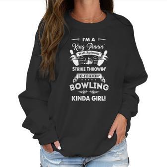 Bowling Kinda Girl Women Sweatshirt | Favorety AU