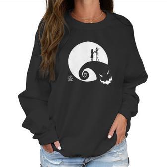 Boys Nightmare Christmas Moon Oogie Boogie Women Sweatshirt | Favorety AU