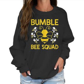 Bumble Bee Squad Bumblebee Team Group Family & Friends Women Sweatshirt | Favorety UK