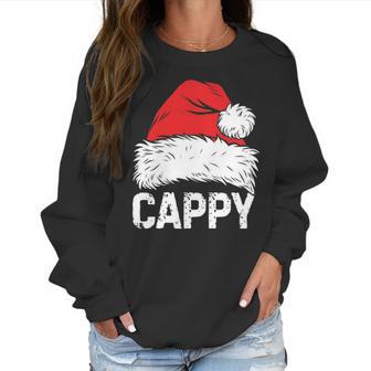 Cappy Santa Christmas Family Xmas Gifts Women Sweatshirt | Favorety CA