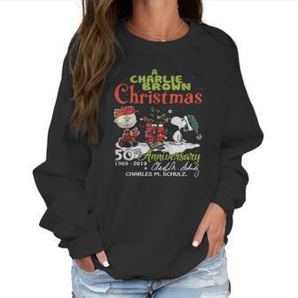 A Charlie Brown Christmas 50Th Anniversary Women Sweatshirt | Favorety CA