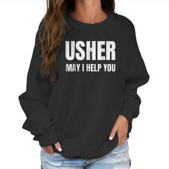 Christian Usher Church Gift Women Sweatshirt | Favorety UK